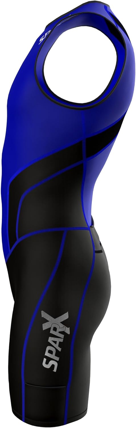 Sparx Triathlon Suit for Men - High-Performance Cycling, Swimming & Running Gear | Lightweight & Comfortable