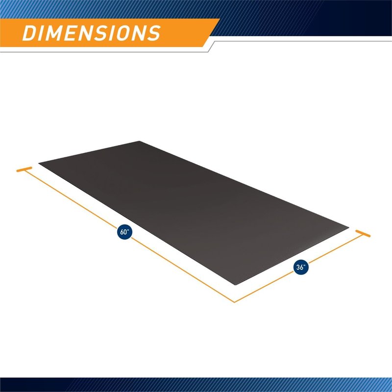 Fitness Equipment Mat - Durable Floor Protector for Treadmills, Ellipticals & Exercise Bikes | Heavy-Duty Design