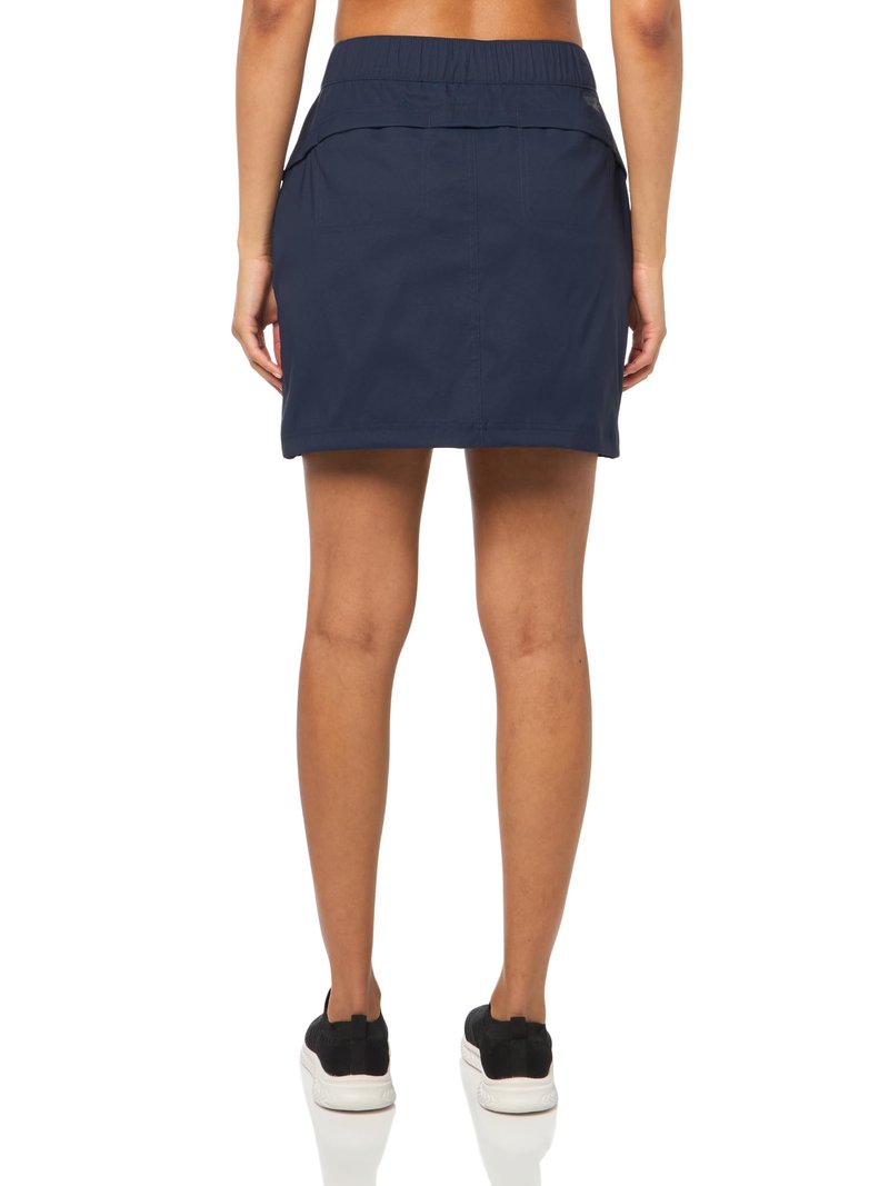 Eddie Bauer Women's Stretch Waist Active Performance Rainier Pull On Skort, Atlantic, 10