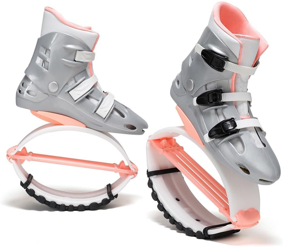 Kangaroo Jump Shoes - High Bounce Jumping Boots for Fitness & Weight Loss | Adjustable Fit, Low-Impact Design