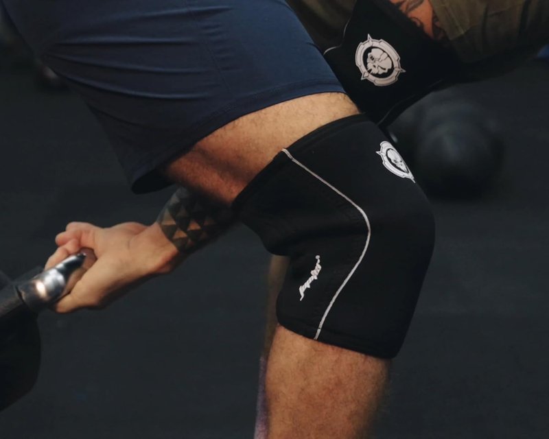 Jupiter Knee Sleeves - 7mm Compression Braces for Weightlifting & Cross Training | Large Size for Men & Women