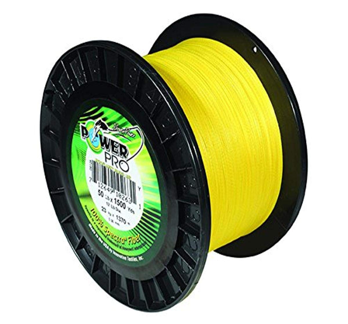 Power Pro 21100050500Y Fishing Line, 5 lb/500 yd, Yellow