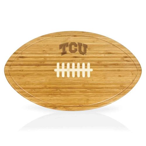 PICNIC TIME NCAA Football Cheese Board - Novelty Charcuterie Board - Serving Platter, Cheese Boards Charcuterie Boards, Wood Cutting Board, (Bamboo)