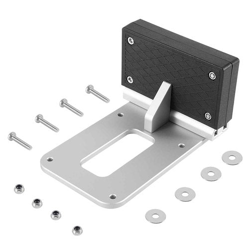 Universal Transom Trolling Motor Mounting Bracket for Kayaks/Kayak Marine Board Backing Plate Mount Bracket for Clamp-on Electric Trolling Motors