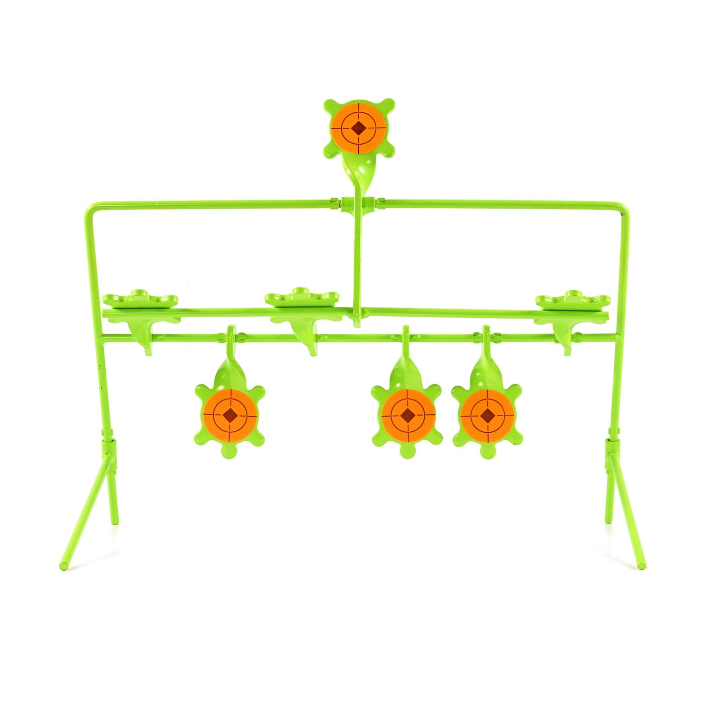 KNINE OUTDOORS 6 Pack Turtle Sign Air Gun Pellet BB Gun Rimfire Resetting Target, Rated for .22 .177 Caliber, 7 Targets