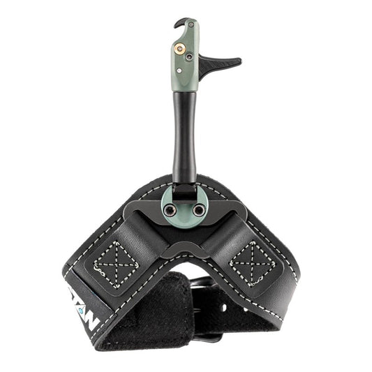 Stan SoleX Clicker CM/Connected Metal Index Finger Bowhunting Archery Release - Wrist Strap Open Hook Trigger Aid with Click Mechanism, Fast Reset, Adjustable Length, Travel & Tension (8493)