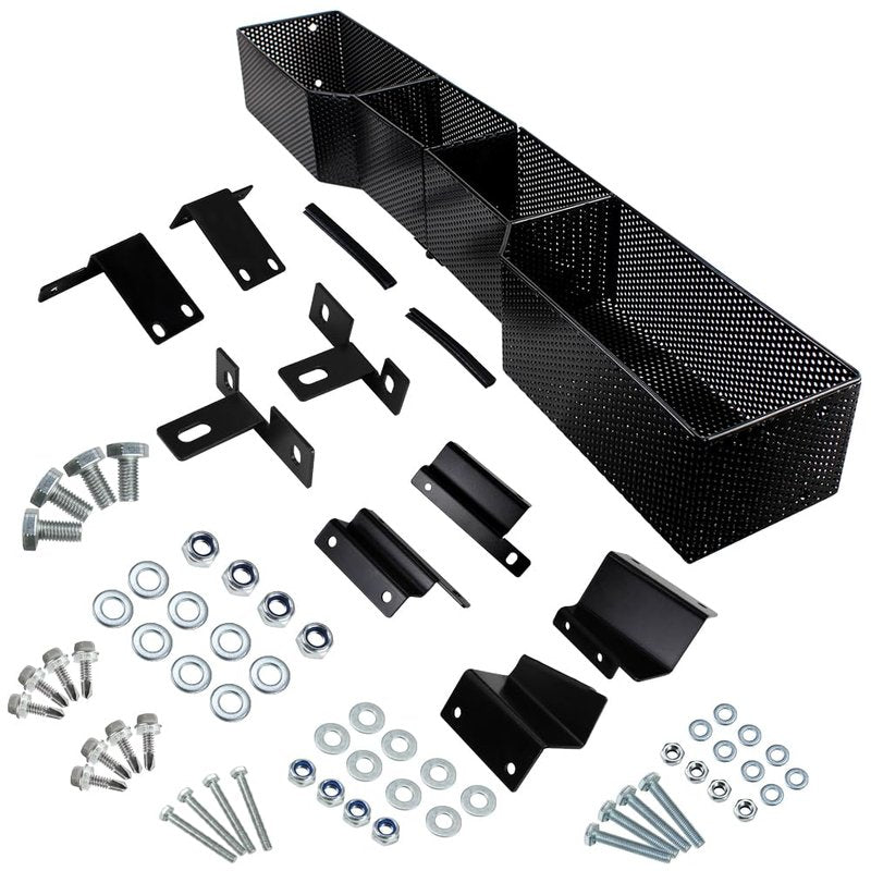 COOL STAR Golf Cart Front Inner Basket Compatible with EZGO TXT & RXV, Club Car DS & Precedent Golf Cart Front Inner Basket Size 33.6"(L) x 5.12"(W) x 3.94"(H)