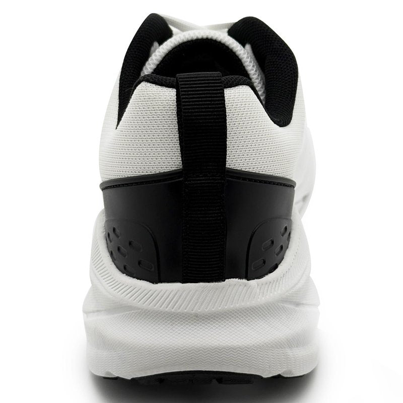 DWSTN Breathable Running Shoes for Men Non Slip Slip On Walking Shoes Lightweight Walking of Mesh Workout Fashion Comfortable White