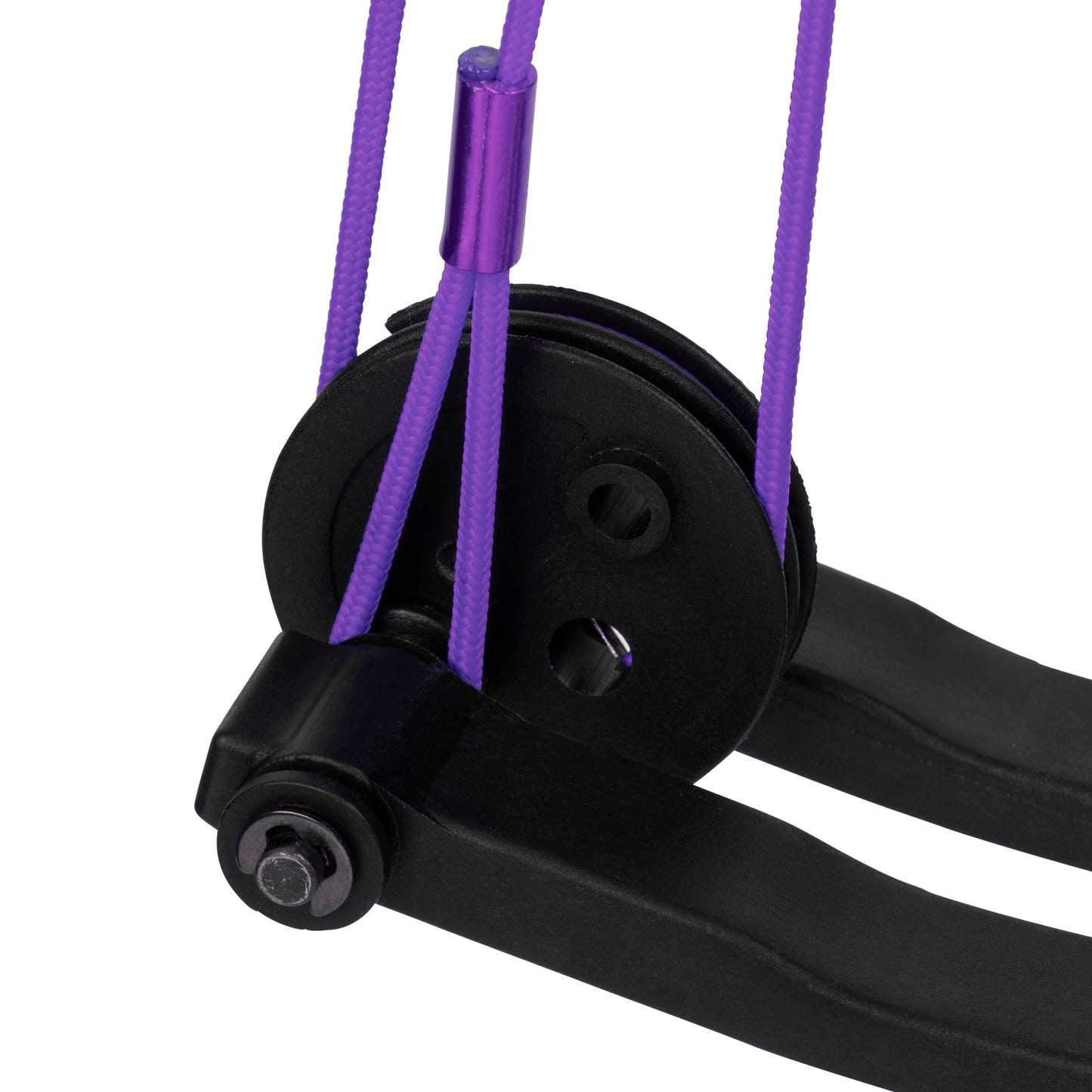 Bear Archery Brave Youth Bow Includes Whisker Biscuit, Arrows, and Arrow Quiver Recommended for Ages 8 and Up – Purple, Right Hand