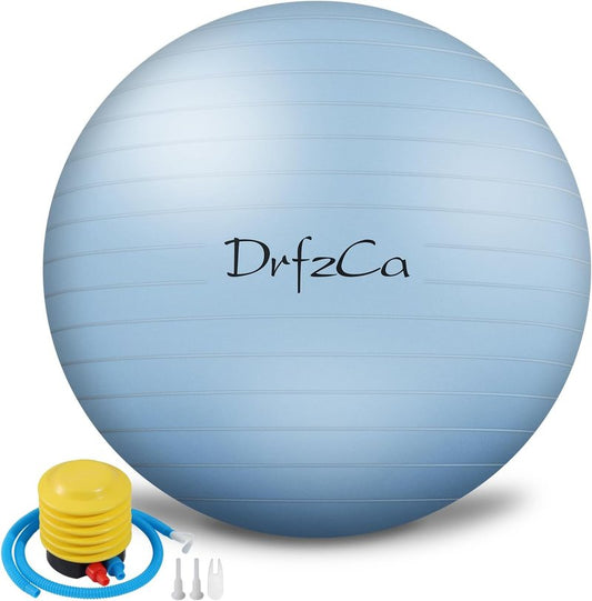 Swiss Pilates Exercise Ball - Stability Ball for Pregnancy & Fitness | Multiple Sizes Available