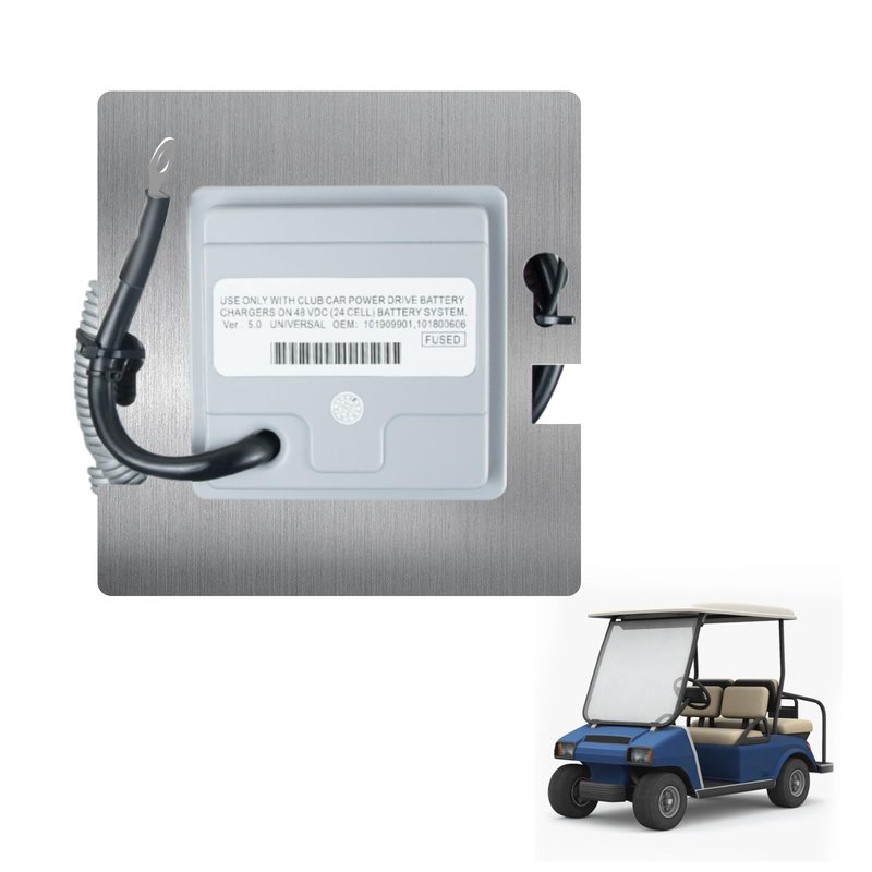 HEOHOU 101909901 Golf Cart On Board Computer Replaces Club Car DS OBC for Club Car DS 1998 1999 2000 2001 2002 2003 2004 with 48V Power Drive System,3 Pin Plug