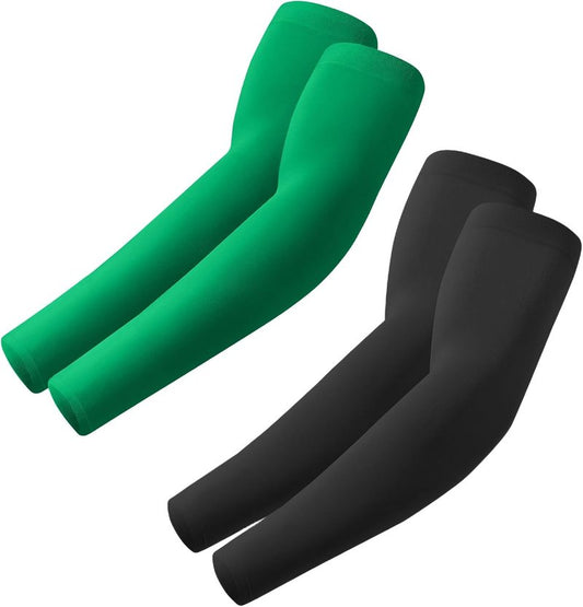 Cooling UV Sun Protection Arm Sleeves - Sports Compression for Men & Women | Lightweight & Breathable