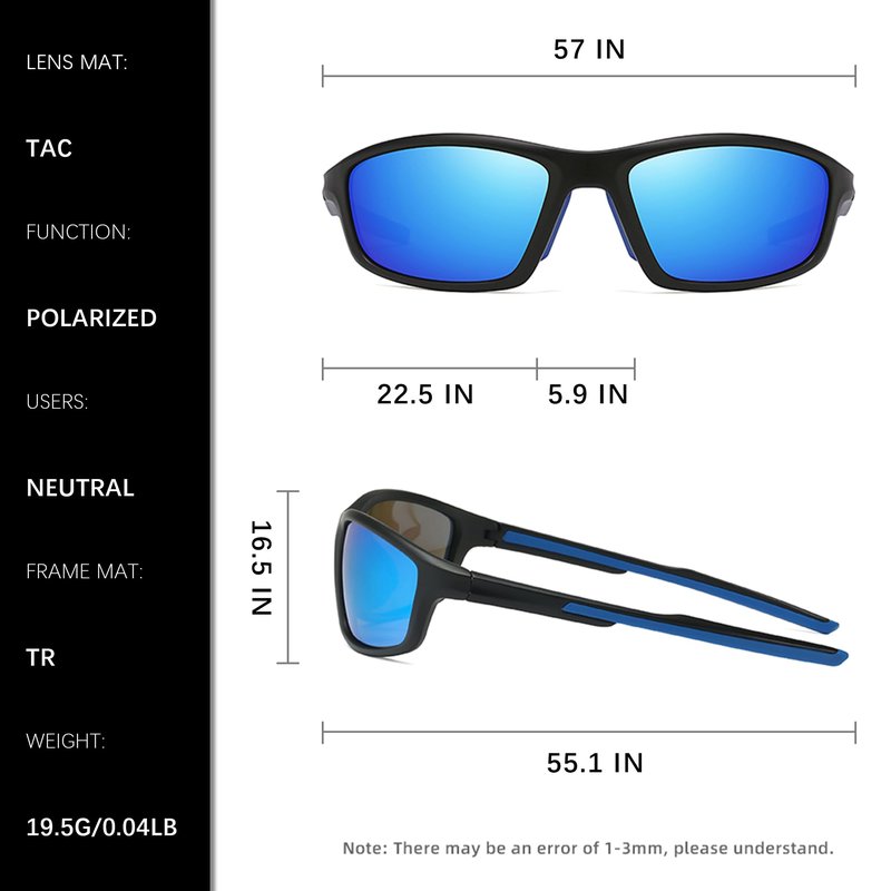 BrillayView Wrap Around Sports Polarized Sunglasses (Good Value for Money !) UV400 Protection Resistant Anti Fog Lightweight Shades for Men Women Ski Construction Cycling Driving Fishing Golf Pink