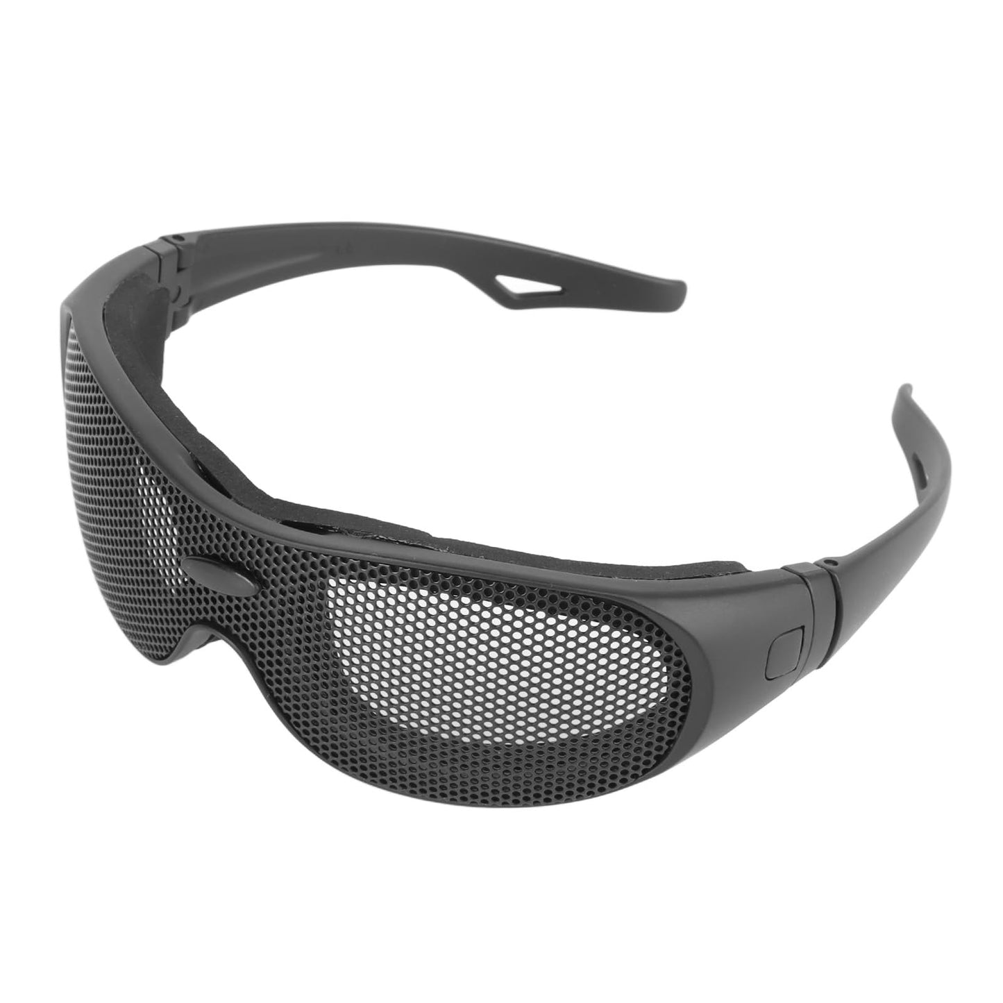 Wind Goggles, Lightweight Good Toughness Multifunctional Breathable Glasses Iron Mesh Pattern for Men and Women for Outdoor Cycling