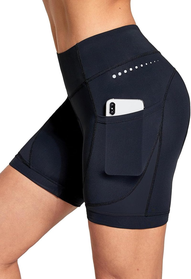 Baleaf 4D Padded Bike Shorts for Women - Gel Padding & Pockets | Comfortable Cycling Underwear
