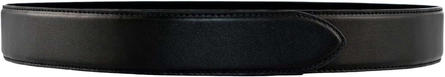 TACNEX Police Reversible Leather Inner Duty Belt - Buckleless Design, 1.5" Wide