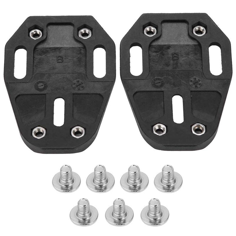 Cycling Shoe Cleats,1 Pair Quick Release Cycling Shoes Cleat Cover Adapter Converter for Zero (B (6 Degrees))