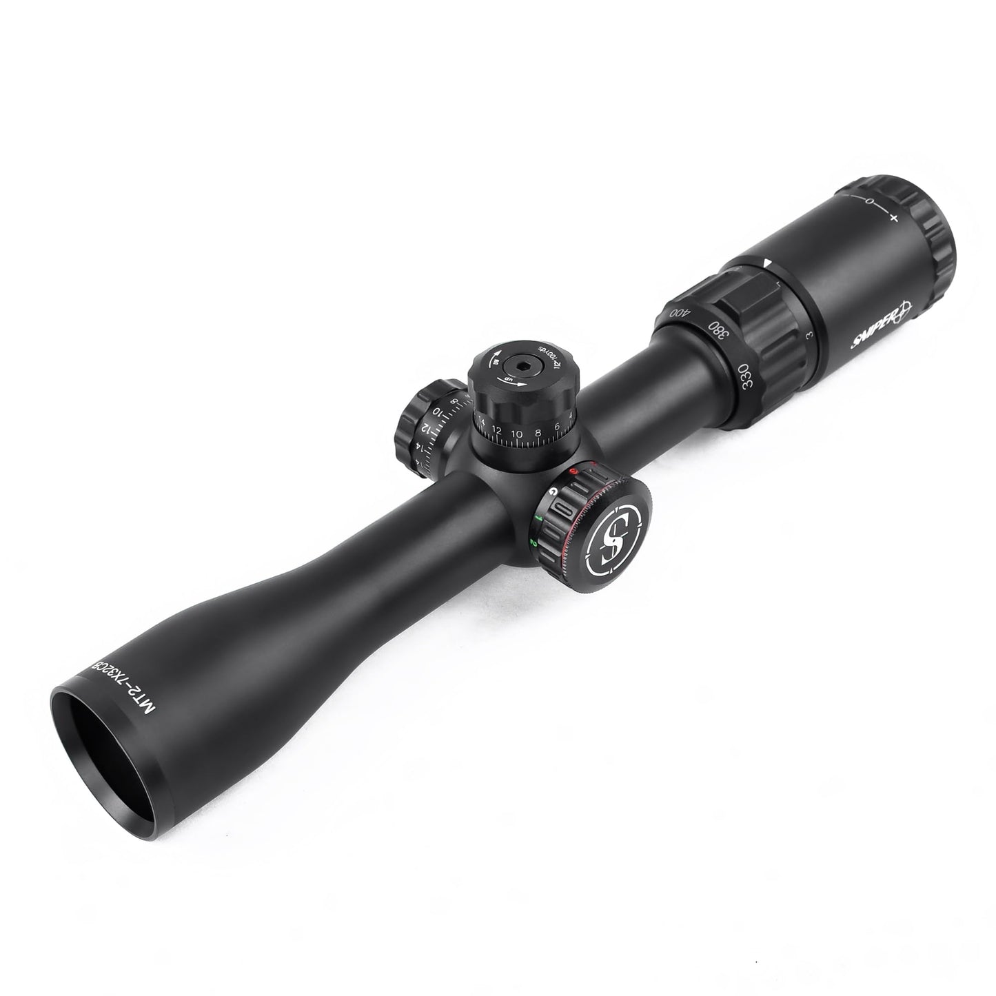 MT2-7X32CB Crossbow Scope 2-7X32 with Speed Ring 270-450 FPS for Crossbows Scopes for Hunting