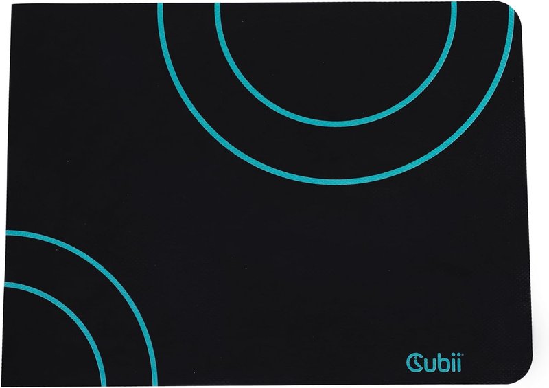 Floor Mat for Cubii - Durable Black Exercise Mat for Home Gym