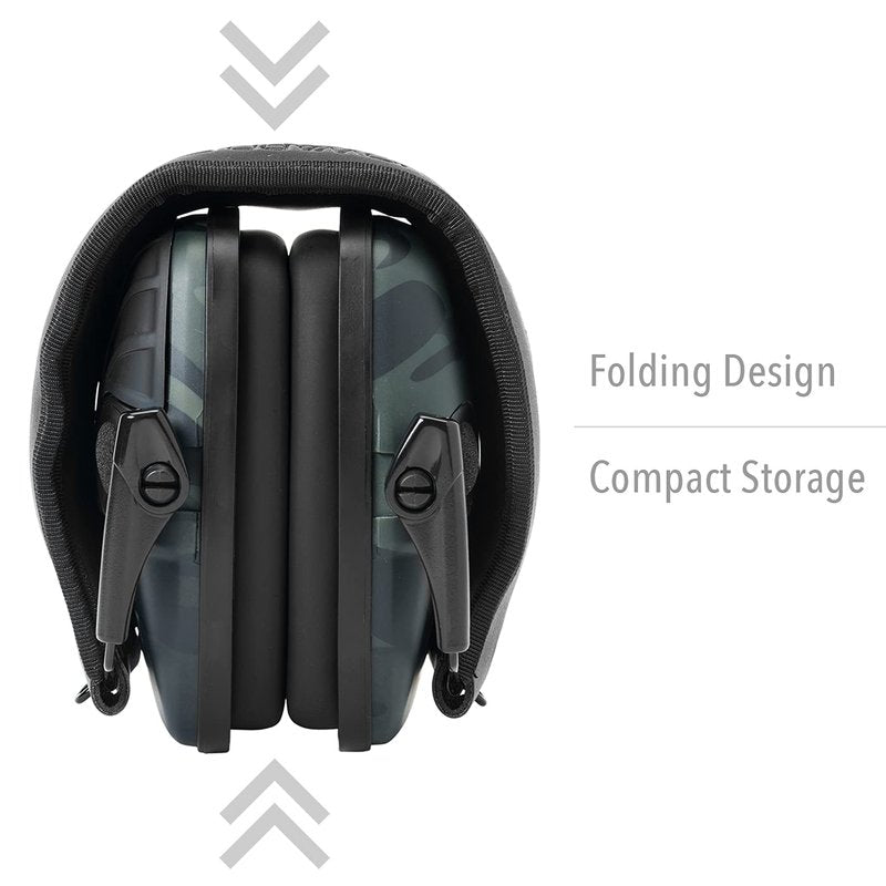 Howard Leight by Honeywell Impact Sport Sound Amplification Electronic Shooting Earmuff, MultiCam Black (R-02527)