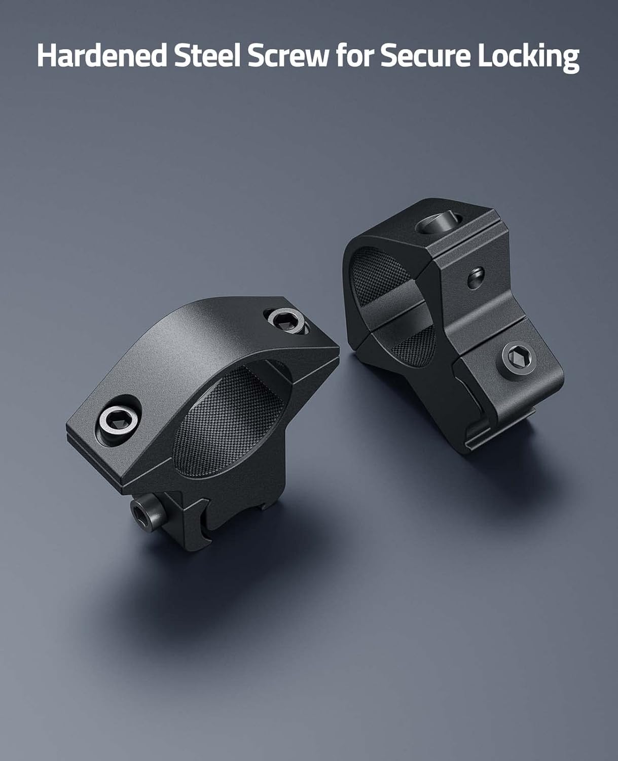 CVLIFE 1 Inch Scope Rings - Durable Scope Mount for Dovetail & Picatinny Rails | 2-Pack