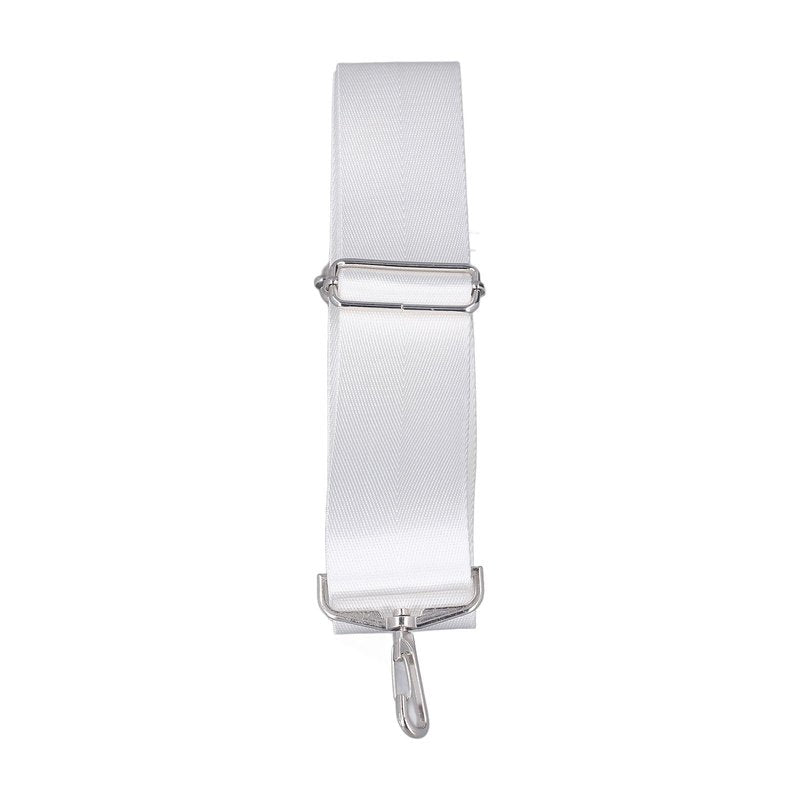 Tennis Net Center Strap, Adjustable Height Tennis Net Straps Stainless Steel Buckle White for Tennis Equipment