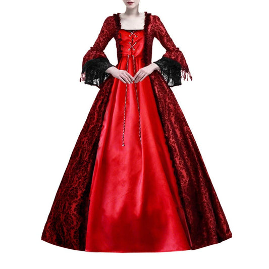 LEHOZIHEQ Medieval Dress Women,Victorian Dress for Women 1800s Medieval Renaissance Dress Rococo Ball Gown Masquerade Theme Costumes Hot Deals of The Day Clearance