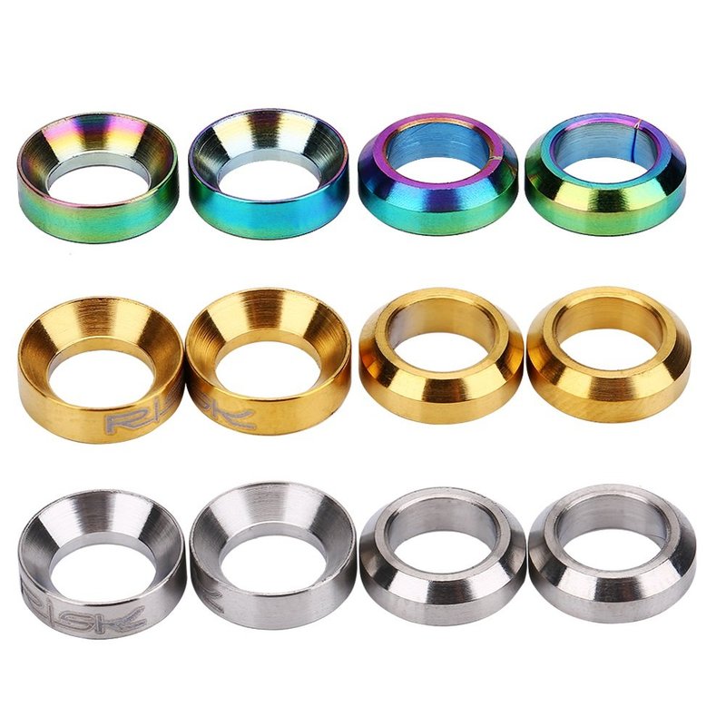 Brake Screw Washer Spacer M6 Concave Convex Balancer Brake Caliper Fixed Bolts Gasket Spacer for Mountain