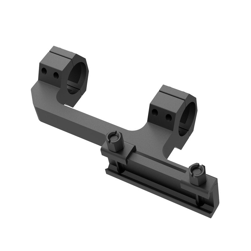 TPO GIII 1 Inch Picatinny Scope Mounts, Heavy Duty (25.4mm) 1" Offset Cantilever Picatinny Scope Mount (1.95" Height Scope Mount) PT25-195Z