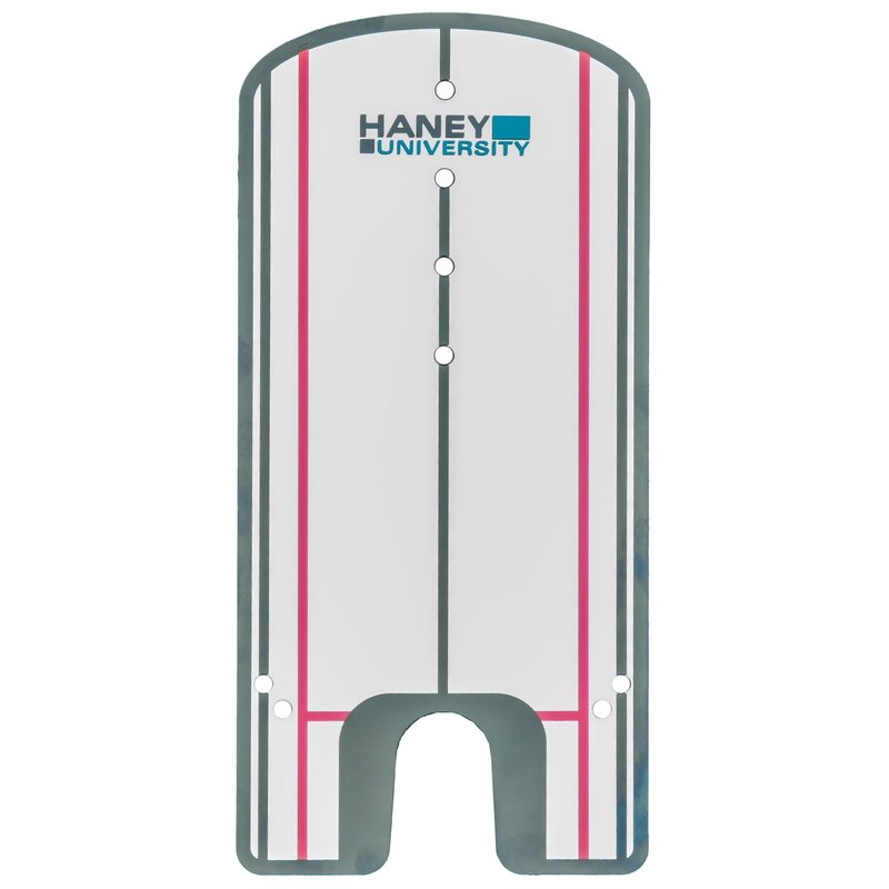 Hank Haney's Golf Putting Mirror - Golf Putting Trainer and Golf Putting Aid For Indoor and Outdoor Golf Putting Practice - Putting Mirror Training Aid For Golf Including Haney University Video Access