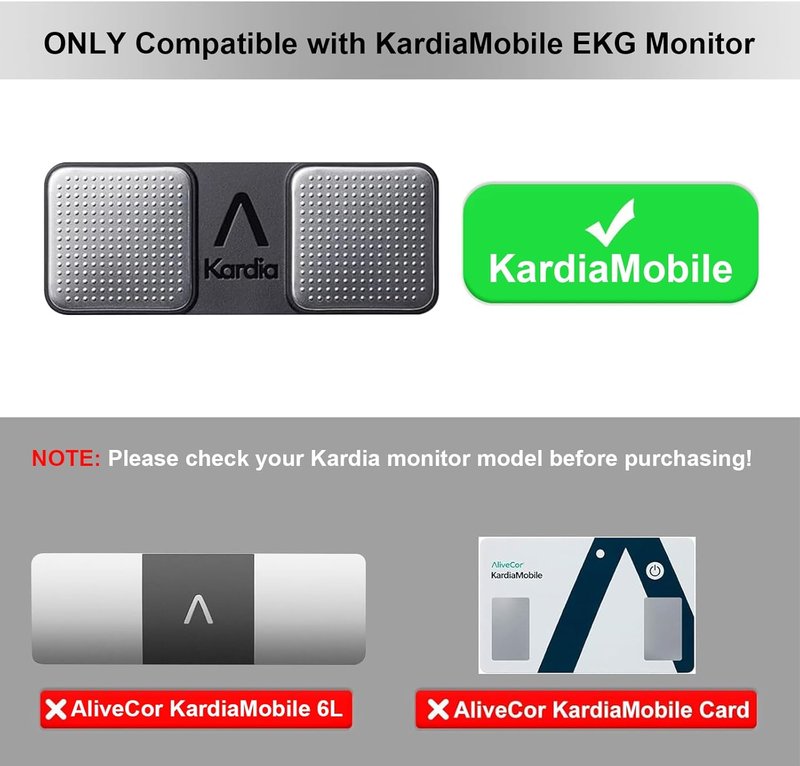 KardiaMobile EKG Monitor Hard Case - Durable Protection & Safe Carrying | Fits Kardia Mobile