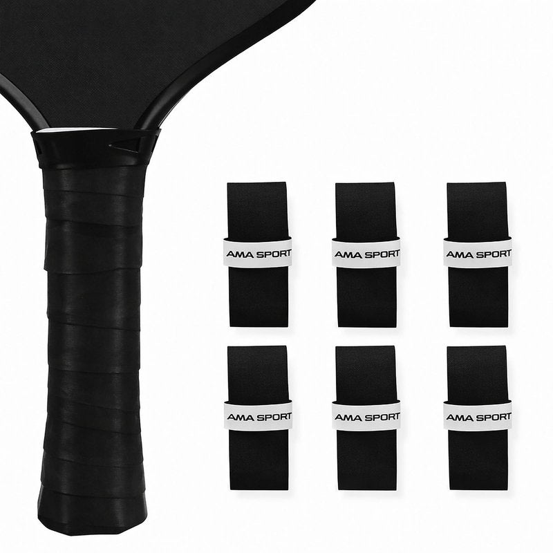 PICKLETECH Pickleball Overgrip Tape - 6/12 Packs Extra Tacky Pickleball Grip, Moisture-Wicking High Sweat Absorption, Anti-Slip Soft Touch Durable Pickleball Paddle Overgrip for Enhanced Control