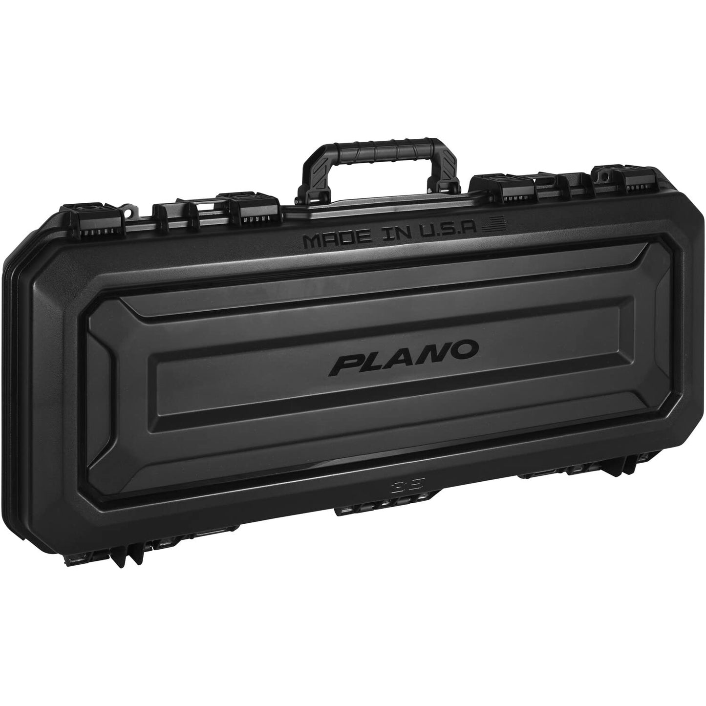 Plano All Weather 36” Tactical Gun Case, Black with Pluck-to-Fit Foam, Watertight & Dust-Proof Shield Protection, Airline Approved