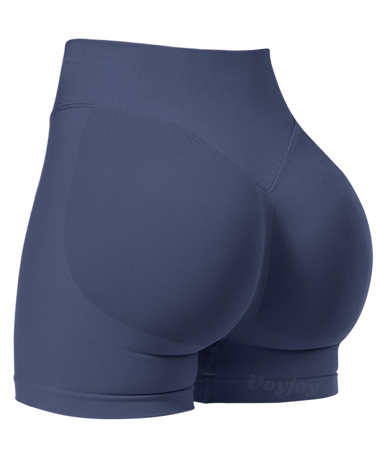 VOYJOY Women Workout Impact Shorts 2.5"/ 3.6"/ 4.5"/ 6" Scrunch Butt Booty