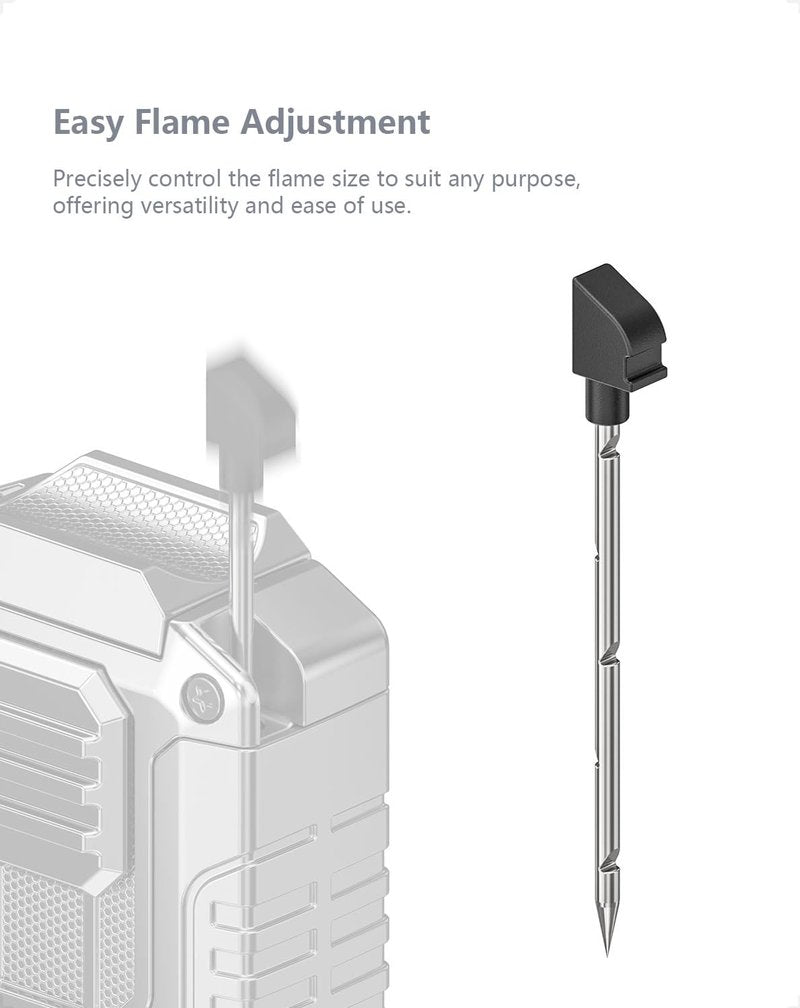 5 in 1 Butane Torch Lighter, All in One for Men