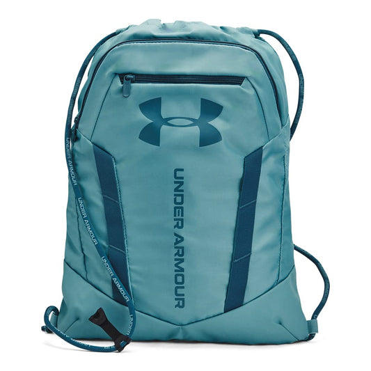 Under Armour Unisex-Adult Undeniable Sackpack, (401) Still Water/Static Blue/Static Blue, One Size Fits Most