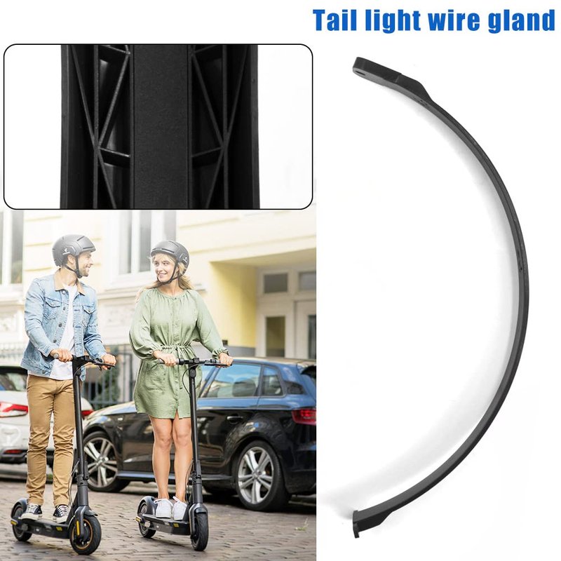 Electric Scooter Rear Mudguard Accessories Set Mudguard Bracket Replacement Part Fender Rear Compatible with G30/MAX G30 Electric Scooter
