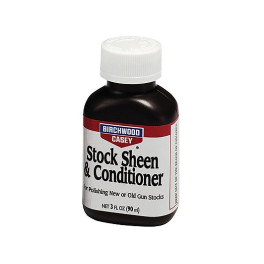 Birchwood Casey Easy-to-Use Fast-Drying Gun Stock Sheen & Conditioner for Gun Stock Polishing and Maintenance, 3 OZ Bottle