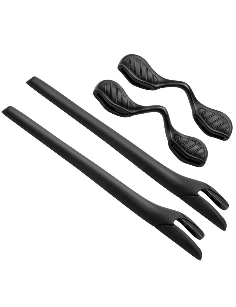 BLAZERBUCK Replacement Sock Kits Earsocks & Nosepieces for Oakley Radar EV Series Sunglasses - Black