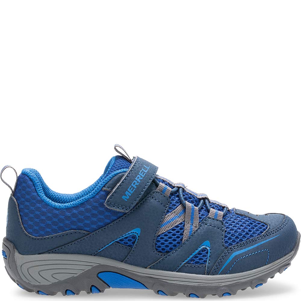 Merrell Trail Chaser Hiking Sneaker, Navy/Blue, 13 US Unisex Little Kid