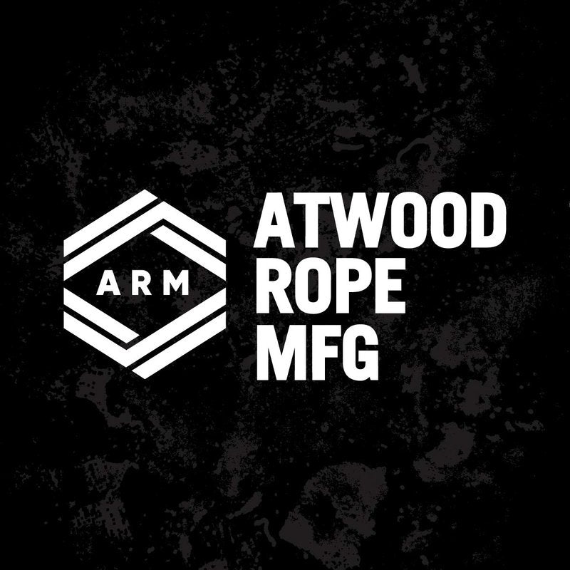 Atwood Rope MFG 1/4” inch Braided Utility Rope. Camouflage, 100ft Made in USA, Lightweight Strong Versatile Rope for Camping, Survival, DIY, Knot Tying