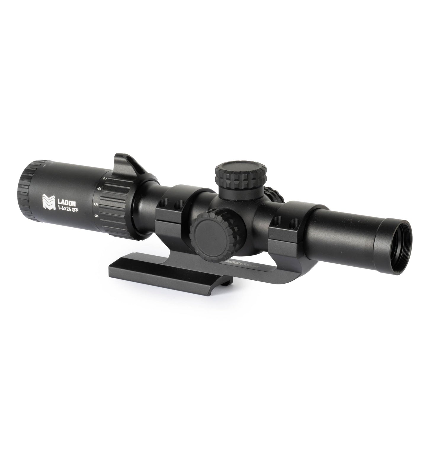 Monstrum Ladon 1-6x SFP LPVO Rifle Scope | Black | BDC-A3 Reticle