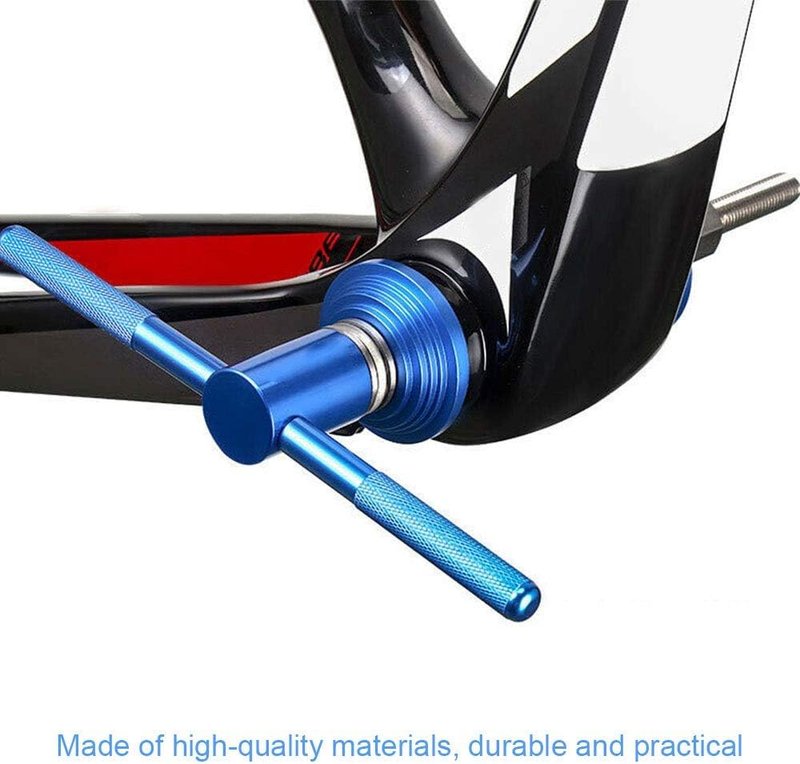 LYIYEYAN Bike Headset Press Tool - Universal Bicycle Headset Bearing Press-in Tool - Bike Headset Cup and Bottom Bracket Press Installer Accessories for Bicycle Repair