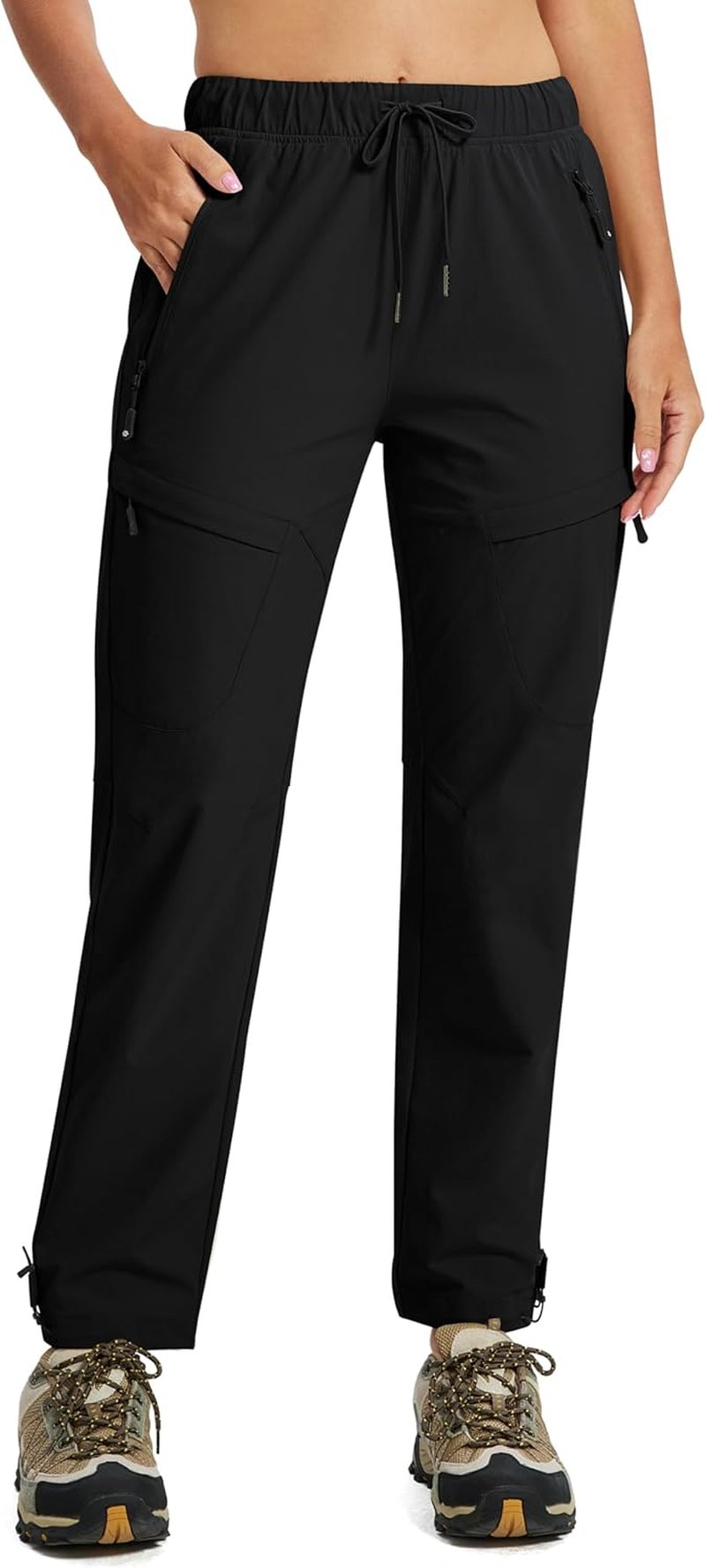 Women's Cargo Hiking Pants - Water Resistant, Lightweight & Quick Dry | Perfect for Travel & Outdoor Work Trips