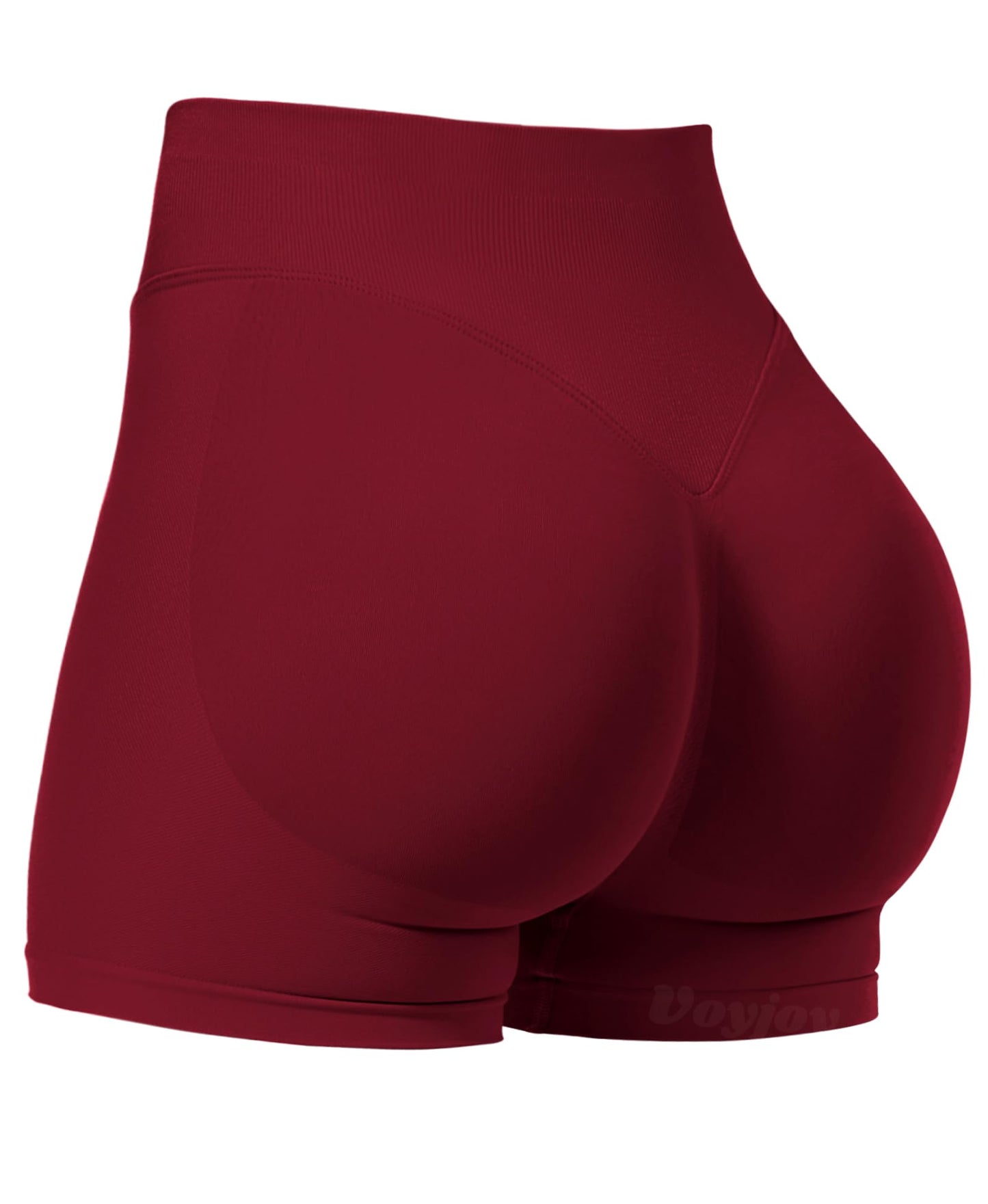 VOYJOY Women Workout Impact Shorts 2.5"/ 3.6"/ 4.5"/ 6" Scrunch Butt Lifting Gym Seamless Booty Biker Shorts