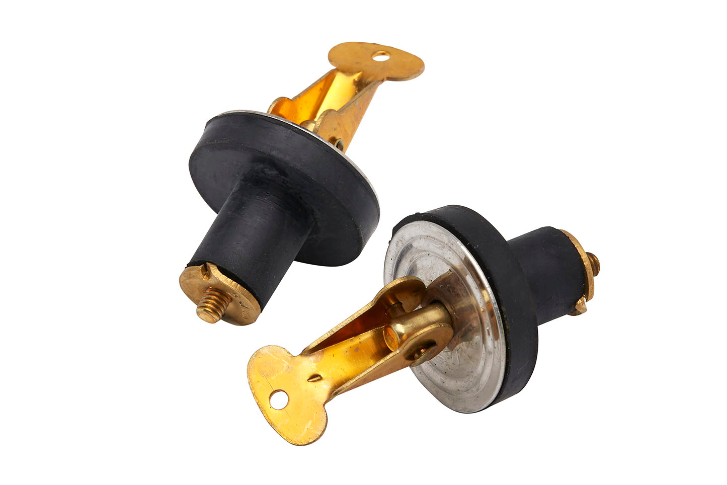 Seachoice Deck and Baitwell Plug, 1/2 in. Brass, 2 Count (Pack of 1)