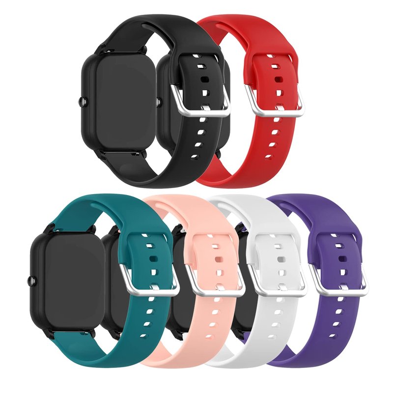 Bands for GloryFit P66 S66 Y66 Replacement Watch Strap, 22MM Silicone Quick Fit Wristband for NiUFFiT/Hendari/Ddidbi/Narcid/Popglory/Hvlgmrc/Ypaddbu/Azgqswr/Dotn/Nerunsa/Fempoin P66 S66 Y66 Smartwatch