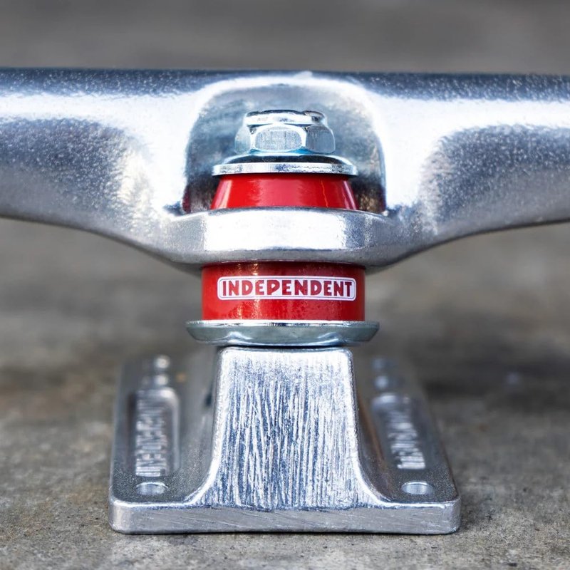 Independent Truck Company Stage 4 Polished Skateboard Trucks, 166mm (9.0"), Set of 2