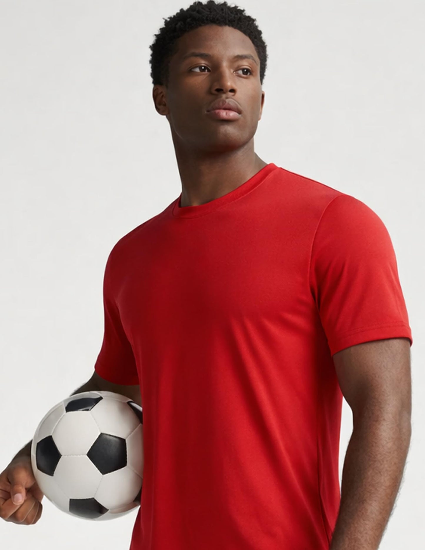 5 Pack Men’s Active Quick Dry Crew Neck T Shirts | Athletic Running Gym Workout Short Sleeve Tee Tops Bulk (Edition 7, Large)