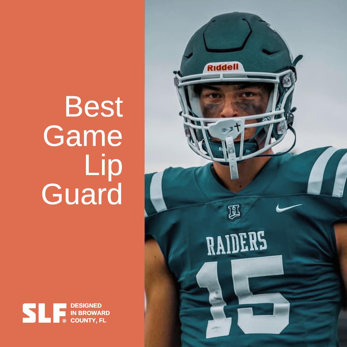 Football Mouth Guard – Lip Guard Football Mouthpiece with Strap – Breathable, Comfortable – Sleefs